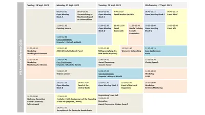 Programme 2023 | Verein für Socialpolitik e.V