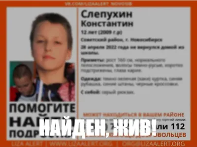 Полиция Петербурга разыскивает пропавшего четыре дня назад 12-летнего  мальчика