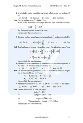 NCERT Exemplar for Class 9 Maths Chapter 13 – MathonGo