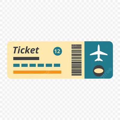 Картинка билет самолет