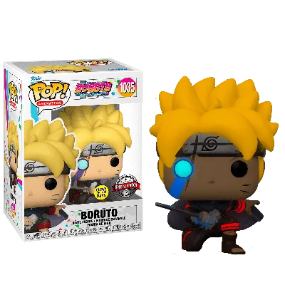 Фигурка Боруто Узумаки светящийся (Boruto Uzumaki GitD (Эксклюзив  Entertainment Earth)) — Funko POP Russia