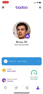 Lookalike Dating App Features : badoo