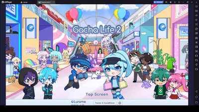 Gacha life on Craiyon