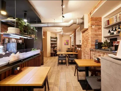 Дизайн семейного кафе Бонкейк | Diseño de tienda de café, Diseño de  cafetería, Diseño de interiores cafetería