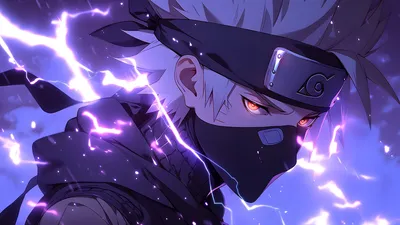 Naruto Kakashi Dark Blue Desktop Wallpaper - Naruto Wallpaper 4K