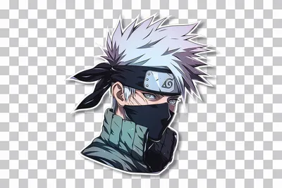 Kakashi Hatake. Anime \"Naruto\". Illustration | Figma Community