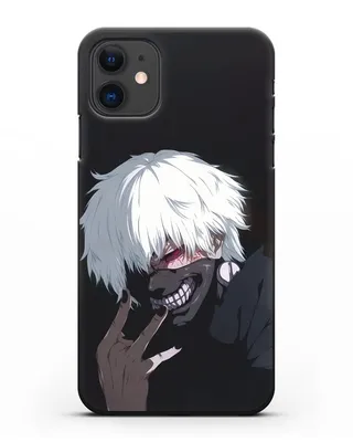 Чехол аниме Токийский гуль (Tokyo Ghoul) Кен Канеки картинка для iPhone 11  силиконовый купить недорого в интернет-магазине Caseme