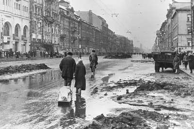 Фото \"Ленинград в дни блокады\", 1942 год, г. Ленинград - История России в  фотографиях