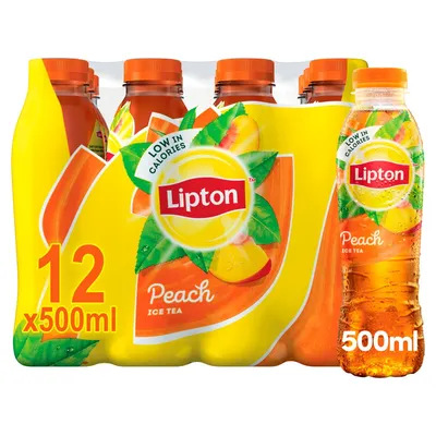 Lipton Ice Tea Mango Plastic Bottles 500ml x 12 - JL Brooks