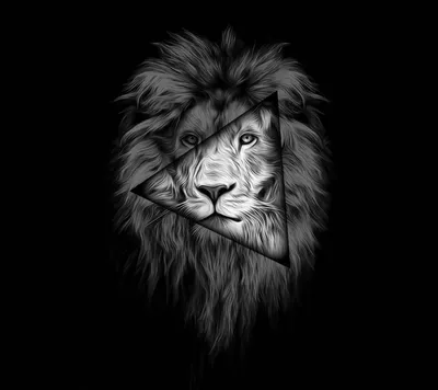 MERAGOR | Рисунок льва на аву скачать