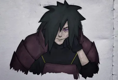 Madara Uchiha, Учиха Мадара | Иллюстрации лисы, Картинки покемона, Рисунки