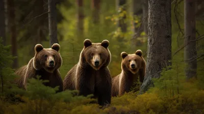 Бурый медведь — хищник или нет?: Занимательные истории в журнале Ярмарки  Мастеров