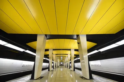 Схема линий московского метро — 2016