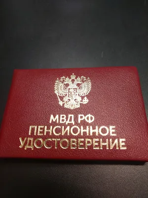 Обложка на удостоверение \" МВД РФ \" с окном, герб МВД нанесение (нат.кожа)  шик цв.Бордо