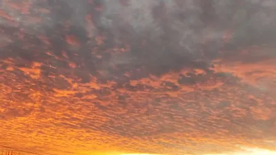 Фотографии вечернего неба с разницей в 15 минут | Пикабу