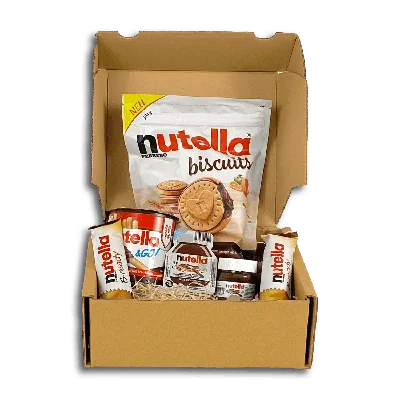 Genussleben Box mit 5 verschiedenen nutella Produkten