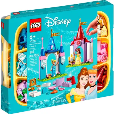 LEGO 43219 Disney Princess Творческие замки диснеевских принцесс – купить в  Киеве | цена и отзывы в MOYO