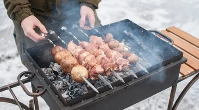 Шашлык для зожников. Как сделать полезное мясо и овощи в мангале и на гриле  - РИА Новости, 06.05.2023