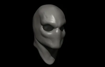 Латексная маска Слендермена