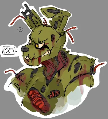 Пин от пользователя vanni на доске Springtrap | Мужские картины, Фотографии  профиля, Милые рисунки