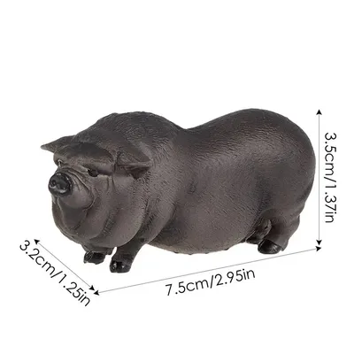 Векторное изображение свиньи на белом фоне | Премиум векторы