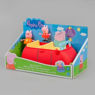 Набор игровой Peppa Pig Семейный автомобиль свинки Пеппы F21845L0 купить по  цене 11290 ₸ в интернет-магазине Детский мир