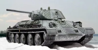 3686 Звезда 1/35 Советский средний танк Т-34/76 обр. 1942 г. :: Сборные  модели :: Техника :: Звезда :: 1/35