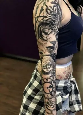 ТАТУ НА СПИНЕ ДЛЯ ДЕВУШЕК - KOT Tattoo Studio