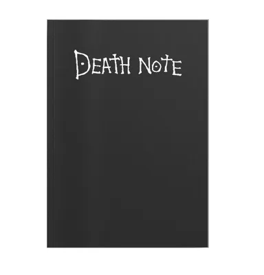 Блокнот Тетрадь смерти из аниме Death Note - купить с доставкой по выгодным  ценам в интернет-магазине OZON (985223962)