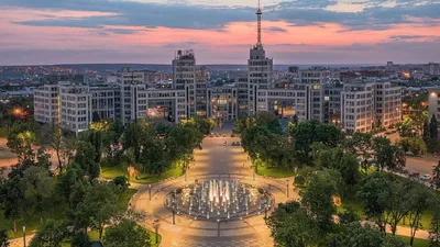 Исторический центр Харькова показали на ретро-фото | РБК Украина