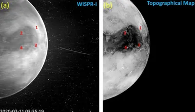 Получены первые снимки поверхности Венеры в видимом свете