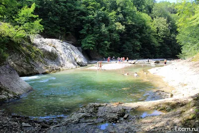 Водопады, скрытые в горах