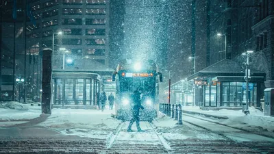 Рисунок Зима в городе №152487 - «Зимняя сказка» (31.12.2023 - 01:34)