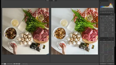 Обработка фуд фото в lightroom #ЭД_raw 08 - YouTube