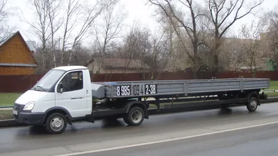 ГАЗ Газель 2.8 дизельный 2013 | тягач длиномер 9 метров на DRIVE2