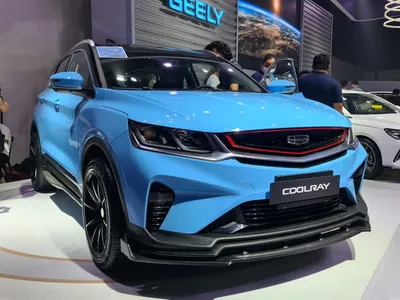 Geely Coolray - фото салона, новый кузов