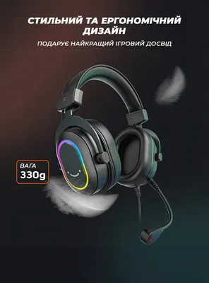 Игровые геймерские наушники 7.1 объемный 3D звук 50мм геймерская гарнитура  с микрофоном LED подсветка Yesido (ID#1932103681), цена: 1918 ₴, купить на  Prom.ua