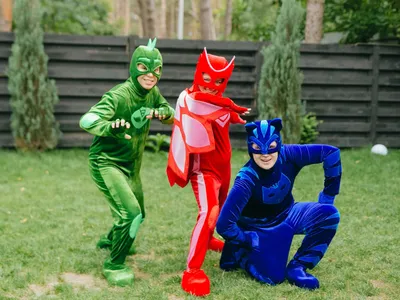 Герои в Масках, Набор 3 Фигурки и Маска, Pj Masks