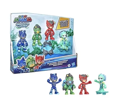 PJ Masks: Герои в масках. Игр. набор 2 фигурки Гекко и Кевин 8 см: купить  фигурку по доступной цене в Алматы | Интернет-магазин Marwin