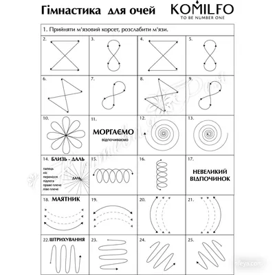 Гимнастика для глаз на каждый день. - Курсы и тренировки женского здоровья