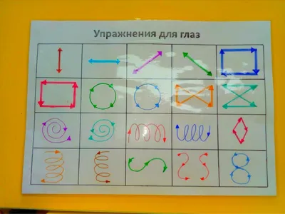 Дорожки-тренажер для зрительной гимнастики – Психологическое зеркало и  тИГРотека