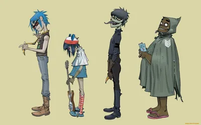 Обои Музыка Gorillaz, обои для рабочего стола, фотографии музыка, gorillaz,  гориллаз Обои для рабочего стола, скачать обои картинки заставки на рабочий  стол.