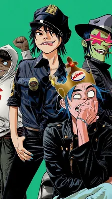 Обои Gorillaz » Скачать красивые HD обои (картинки) на рабочий стол (экран)  и на телефон бесплатно