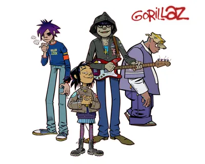 2D Dirty Harry Gorillaz 3D Принт Модель in Мужчина 3DExport