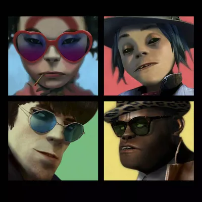 2D Dirty Harry Gorillaz 3D Принт Модель in Мужчина 3DExport