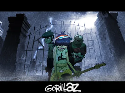 2-D Gorillaz Murdoc Niccals Лапша, мультфильм с лапшой, Разное, черные  волосы, булавка png | Klipartz