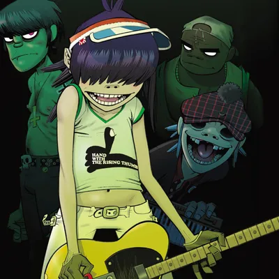 Рассел Хоббс из Gorillaz обои для рабочего стола, картинки, фото, 1440x900.