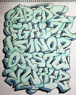 Graffiti Alphabet 4 battle• Граффити алфавит на скетч баттл от  @graffitimarket #graffiti #graffitia… | Граффити в виде алфавита, Граффити,  Надписи в стиле граффити