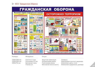 Советские плакаты по гражданской обороне