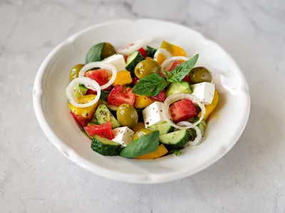 Recipe: 3:1 Taverna-Style Keto Greek Salad – KETO-MOJO